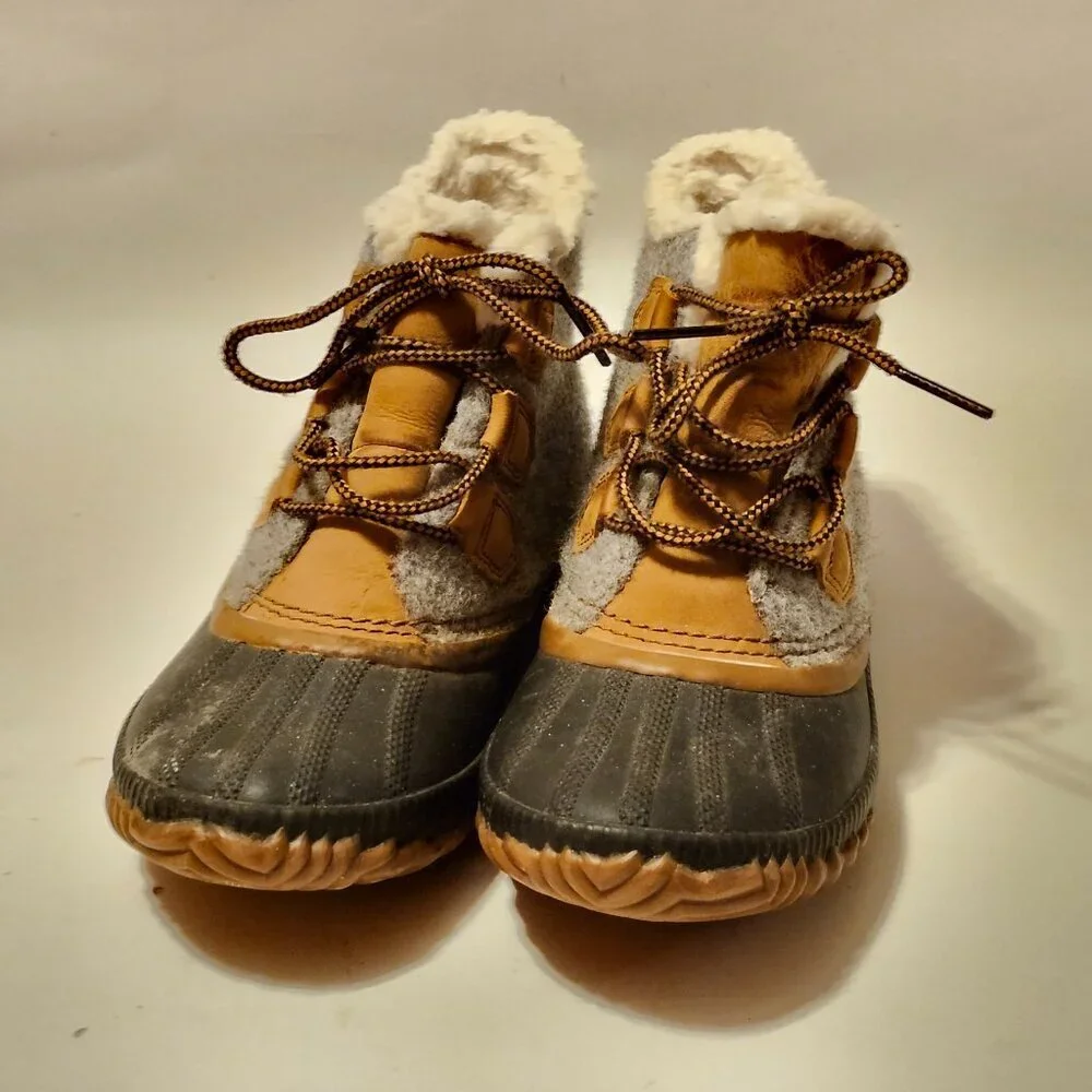 Sorel Out N About Plus Rain Boots in Quarry Women's Size 7 sorel 1834081052 - Picture 3 of 11